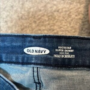 Old Navy Blue Skinny Jeans Classic Denim